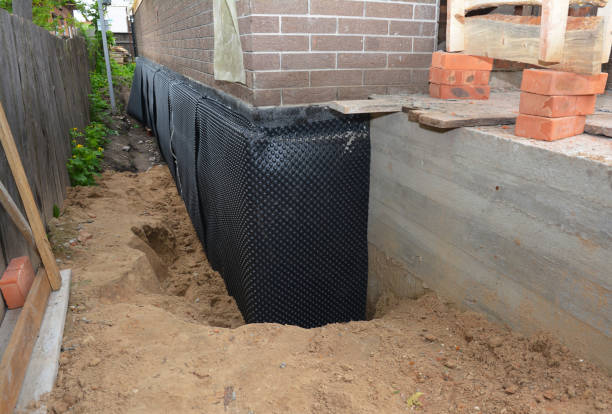 Crawl space vapor barrier installation in Corning, OH